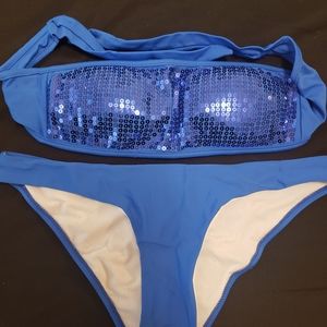 Tube top bathing suit